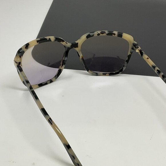 Prada SPR10V-F 511-757 Ivory Havana Square Sunglasses Scratched Lenses main image 9